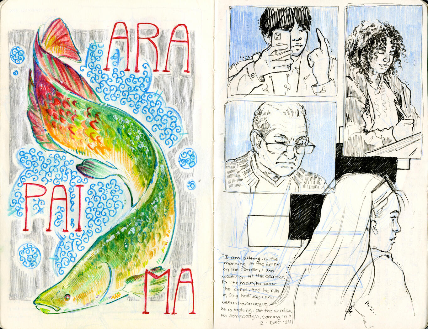 Sketchbook Spread