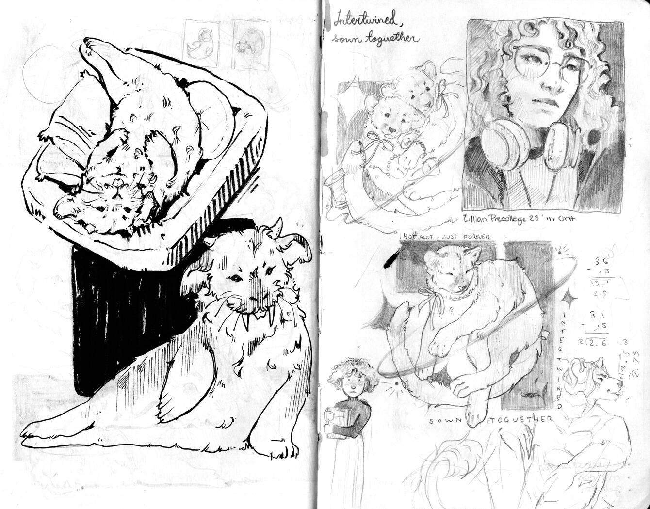 Sketchbook Spread