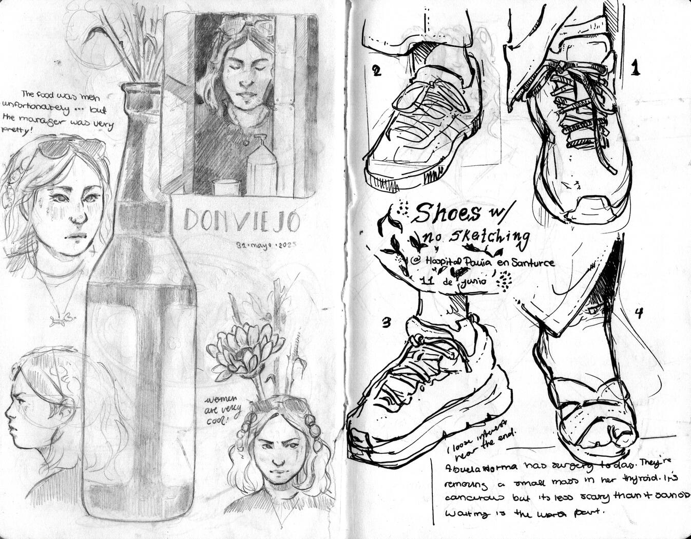 Sketchbook Spread