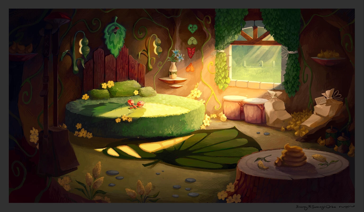 Domicile for a Known Character: Hestu, Legend of Zelda