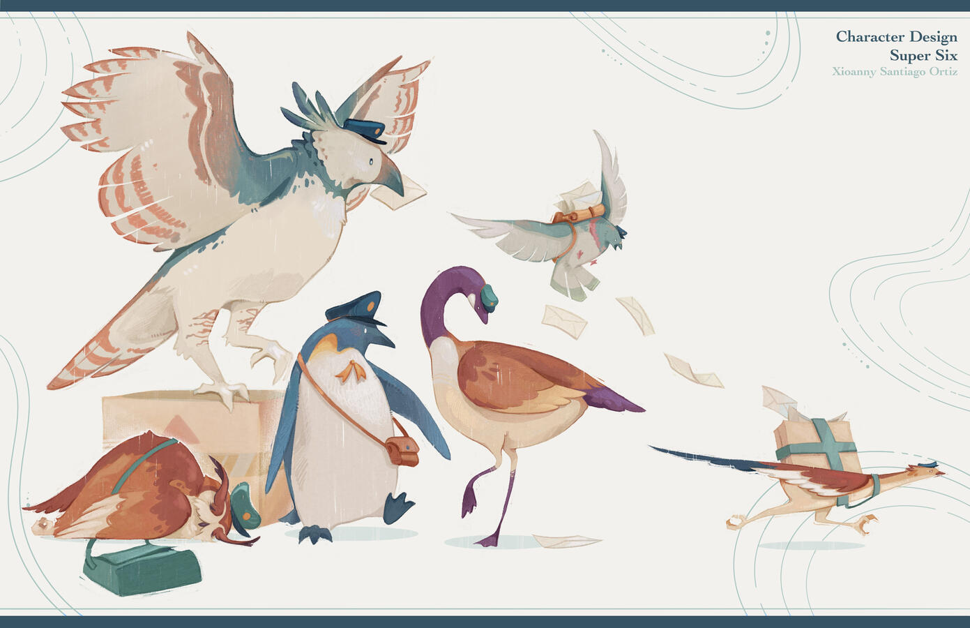 Picture Book Characters - Avian Post