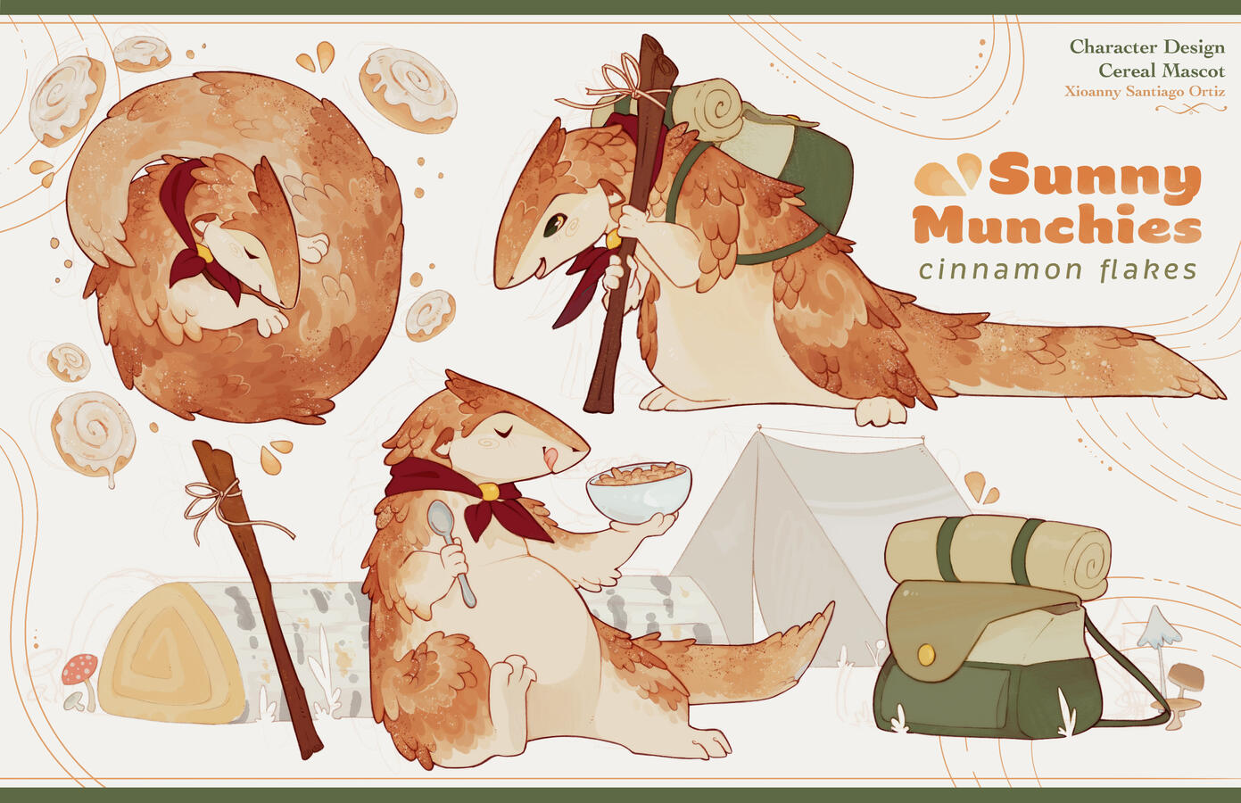 Cereal Mascot - Sunny Munchies